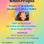 Taller de Risoteràpia per al GAM de Familiars de les Terres de l’Ebre.