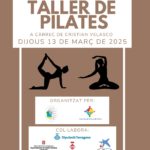 Taller de Pilates a càrrec de Cristian Velasco (Infinit Pilates).